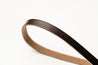 Monogrammed Waxed Leather Sunglass Strap (Slim Montauk Style)